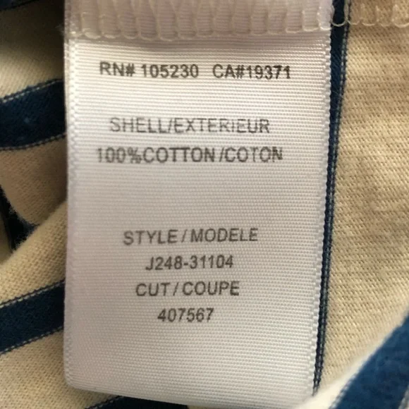 Joie Wineberry 3/4 Sleeve Striped Dress - Picture 6 of 7